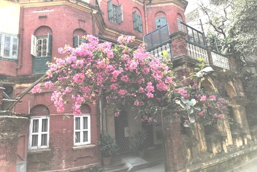 First floor from the outside