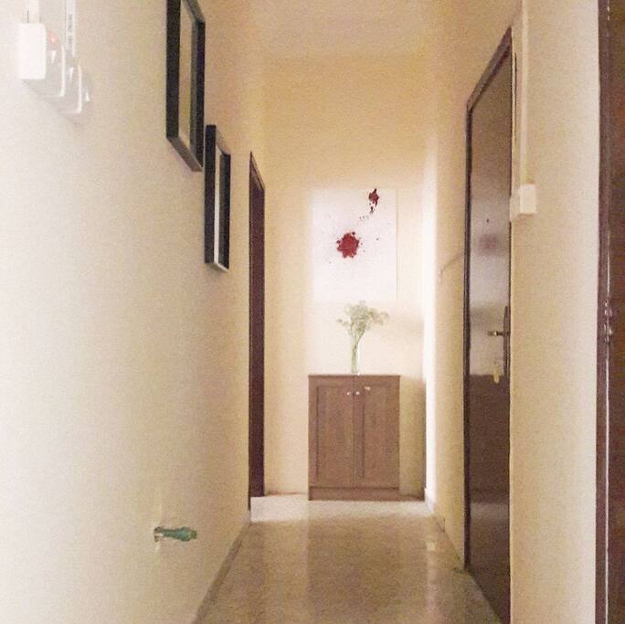 The hall