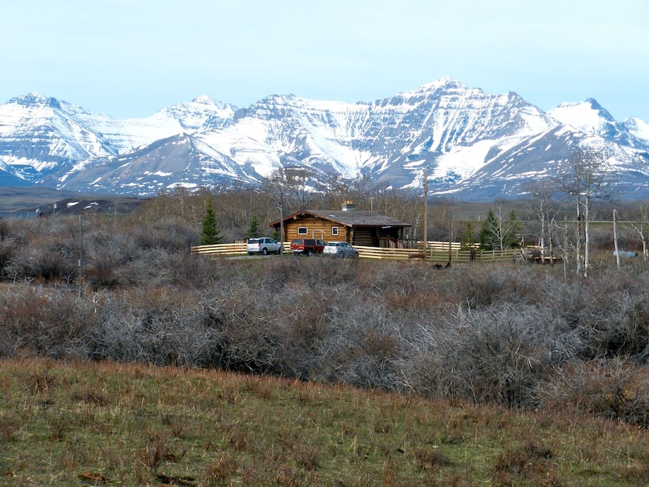 A log cabin in the woods Cabins for Rent in Twin Butte, Alberta, Canada
