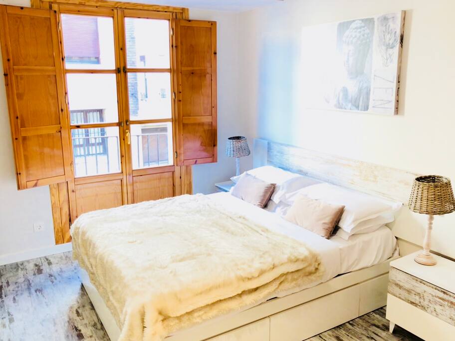 Dormitorio acogedor.