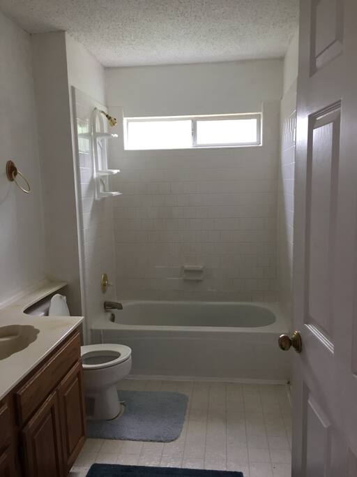 This is the bathroom shared by guests only.