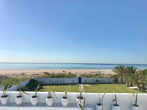 Mediterranean Seaside Villa with Pool