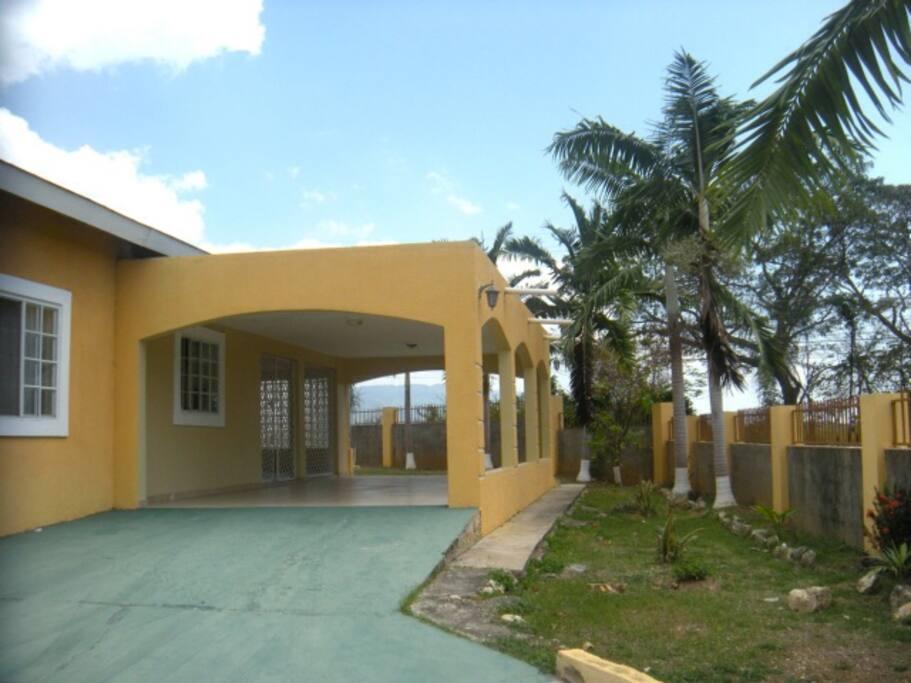 Front of the house