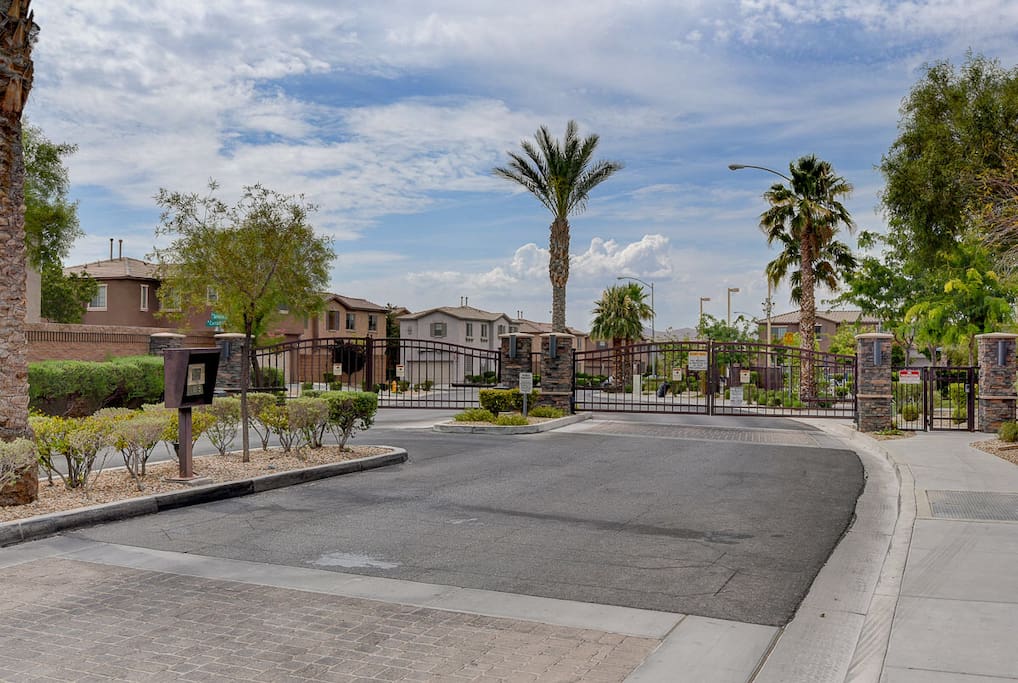 Gated community in a family friendly neighborhood