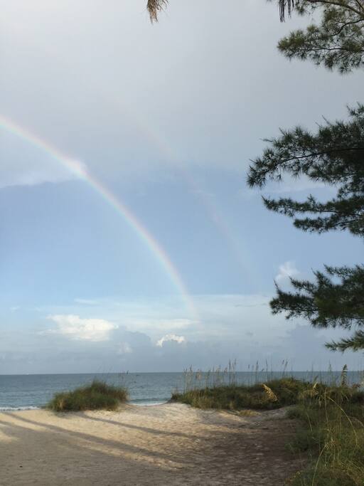 Double rainbows!