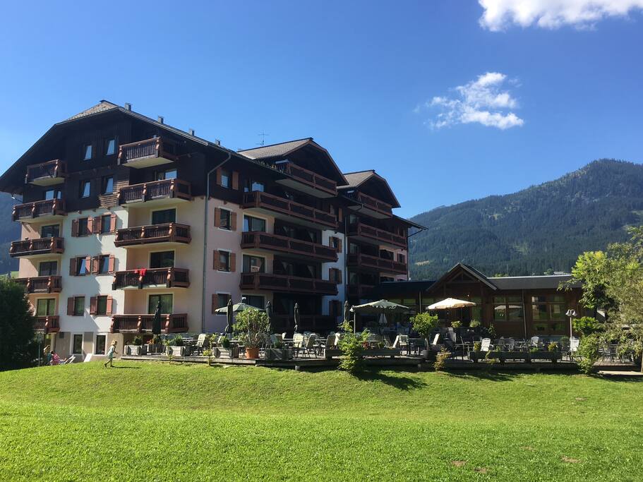 Hotel gardens