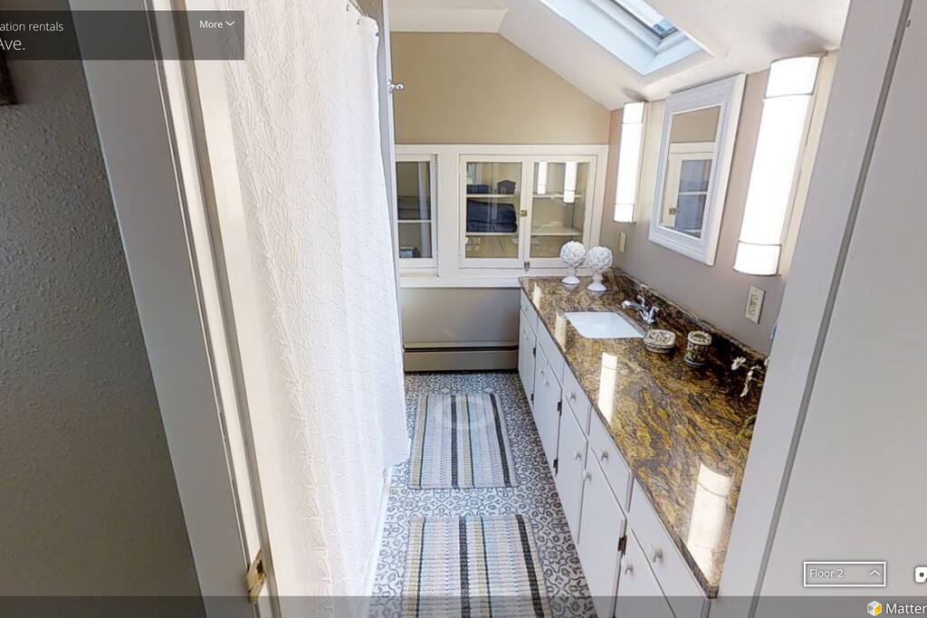 Upstairs bathroom