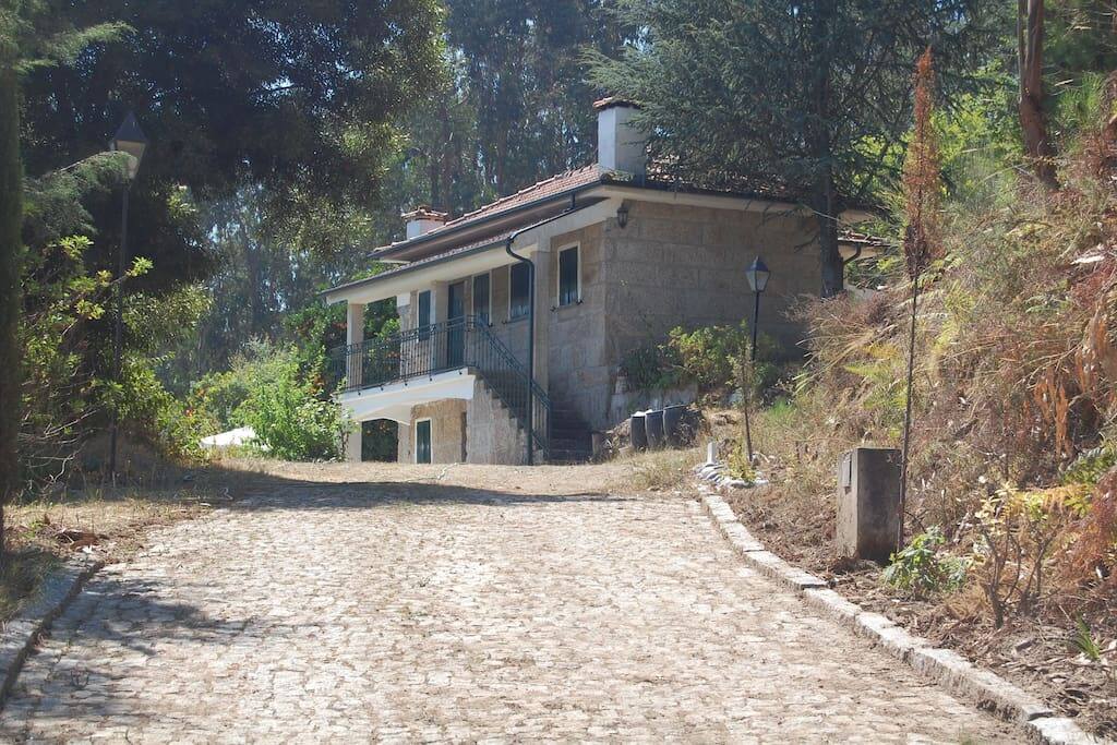 Private entrance to Casa da Mata