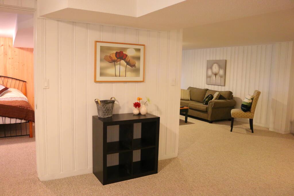 Entry to the suite