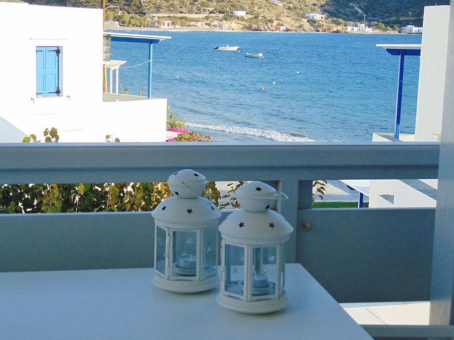 The view from the veranda