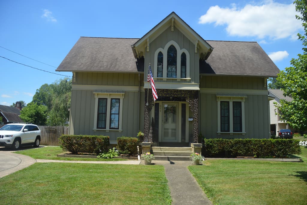 Gothic cottage built in 1857