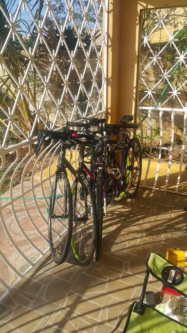 Bicycles available for free use