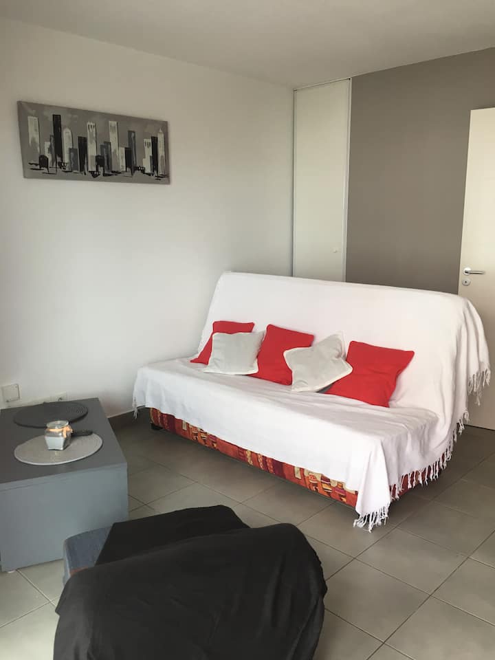 Studio Tout Confort . Parking Gratuit Sur Place . - Bayonne