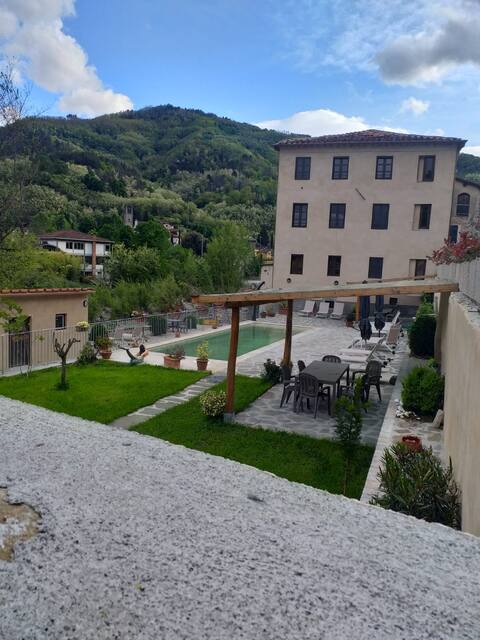 Riverside Villa with Private Pool and Grounds