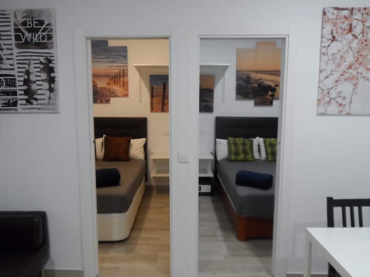 Acceso a dormitorios 