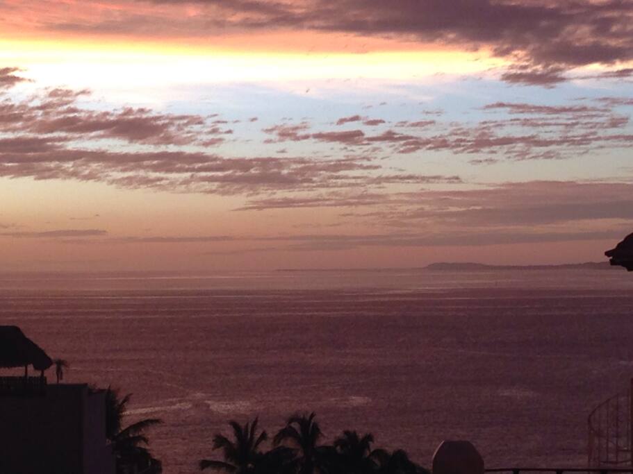 The balcony view!
