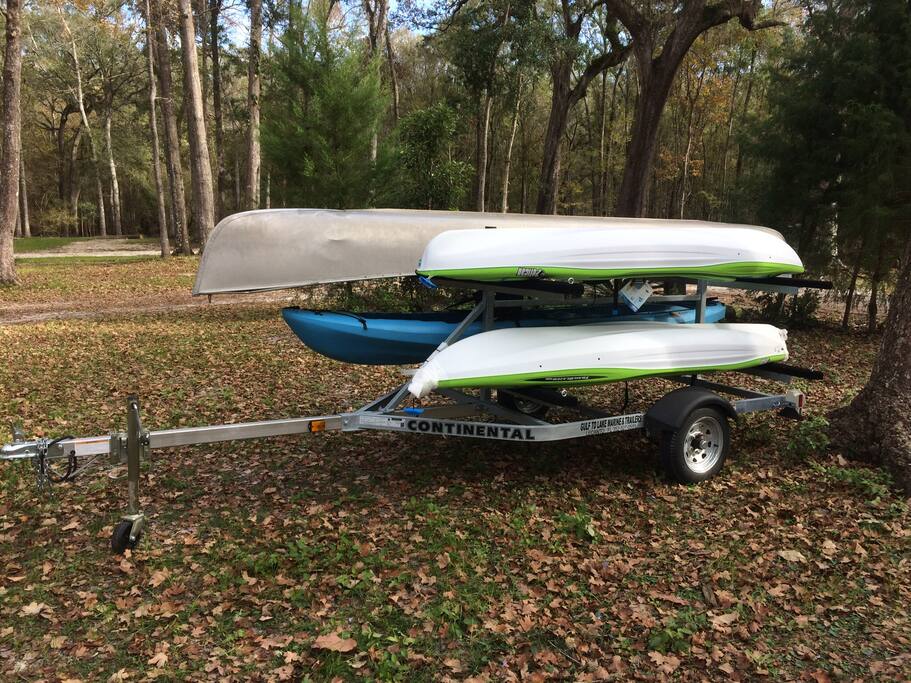 See Ginnie and Blue Springs in the same day. We have a canoe or kayak special that puts you at both then back to your cabin or tent site.