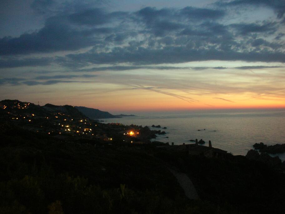 The view from the apartment
