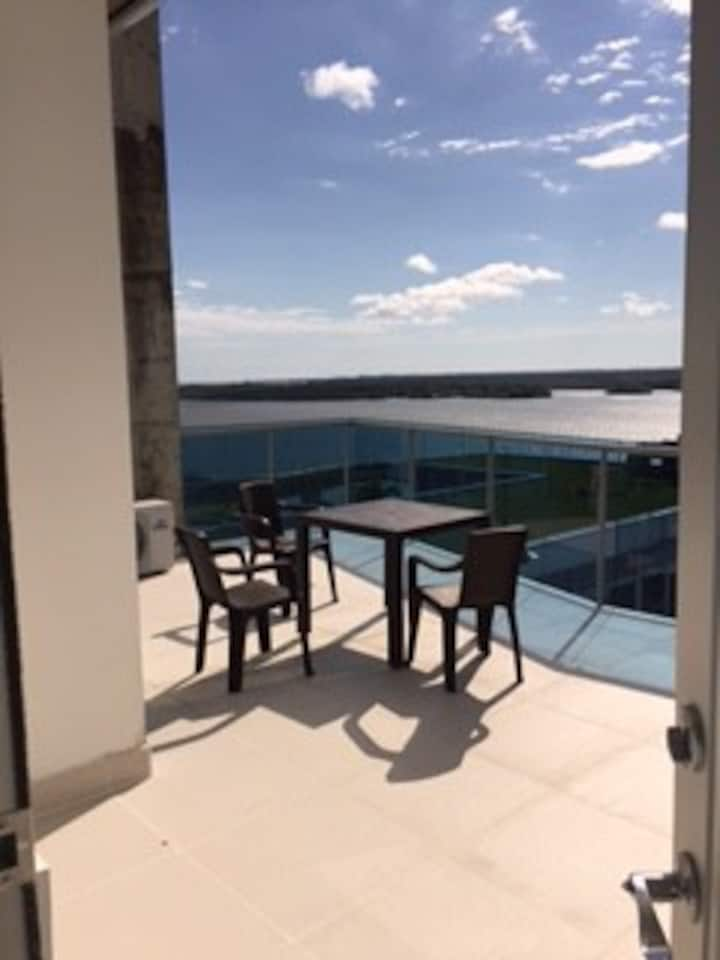 Oceanfront penthouse