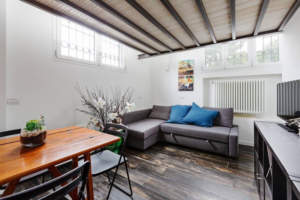 The Living room - The perfect relax area with sofa bed x2