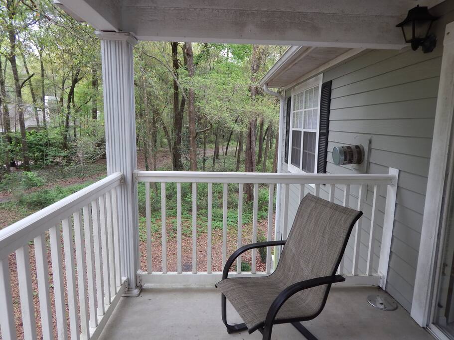 Private balcony