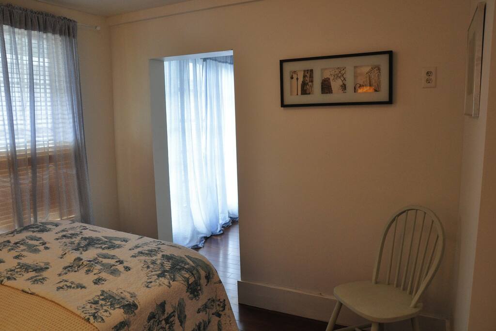 view from bed