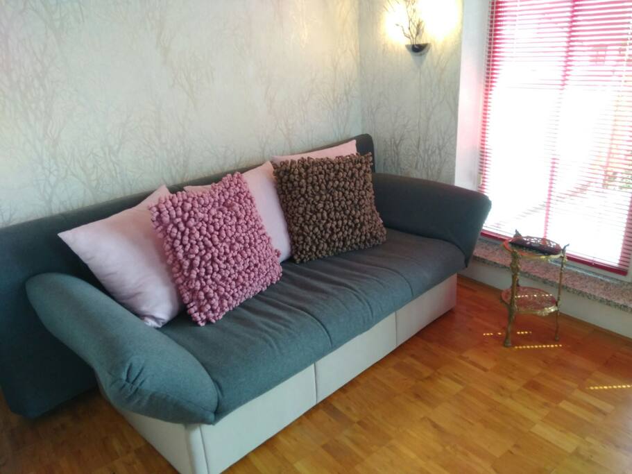 Schlafcouch ausziehbar zum Doppelbett