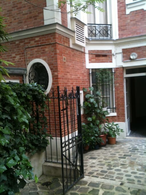 Vue côté cour