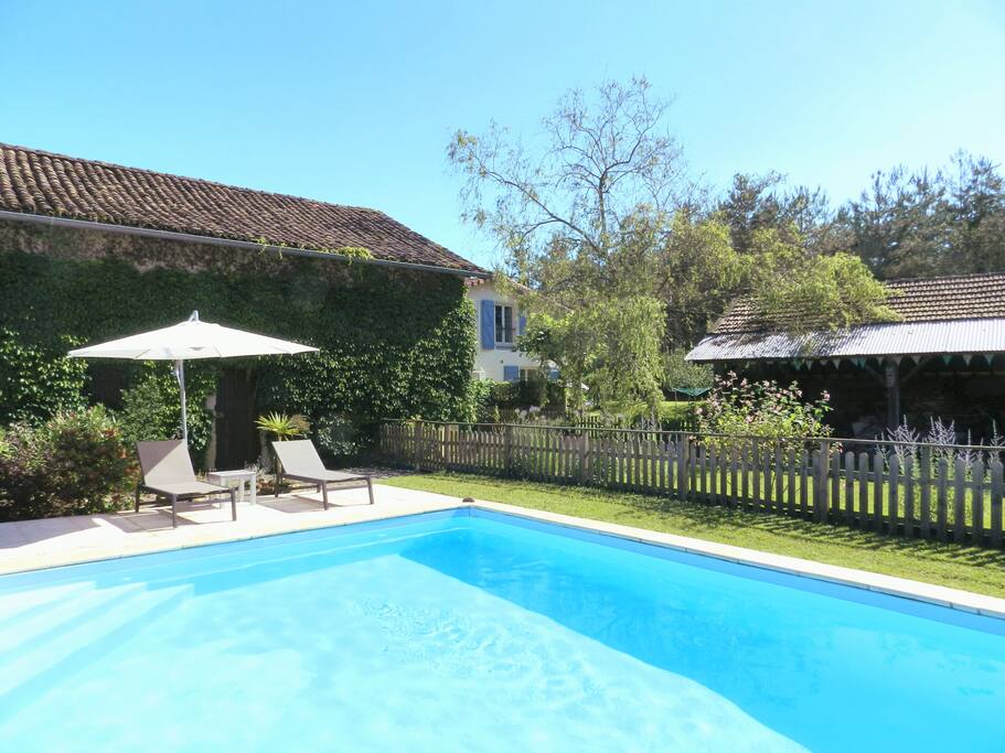 Solar-heated Pool