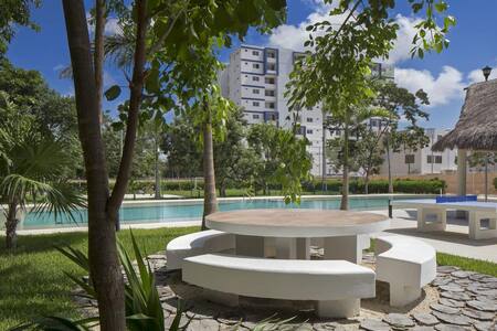 Depto nuevo a 15 min de la playa, albercas LIVERTÉ