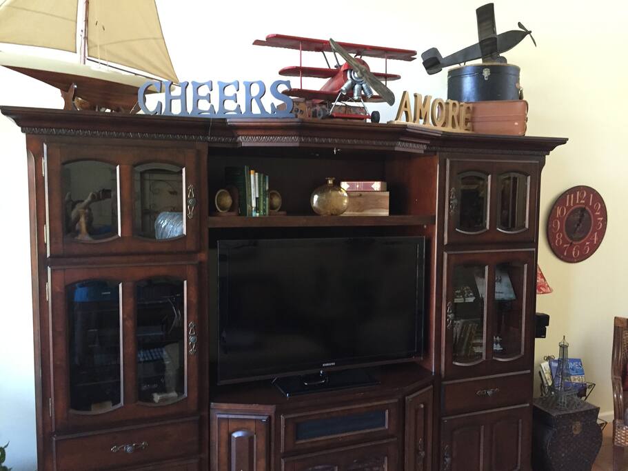 TV in living room