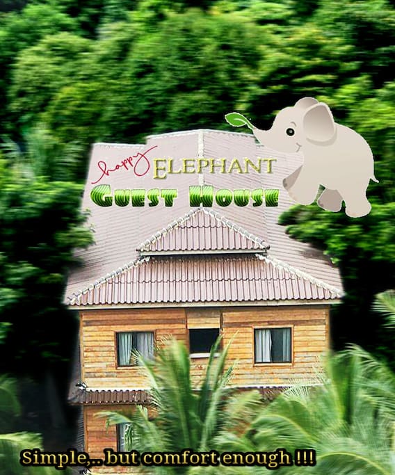 SIMPLE,.. BUT COMFORT ENOUGH - Happy Elephant Guesthouse and Bar
check it now >> https://goo.gl/NZiXwx