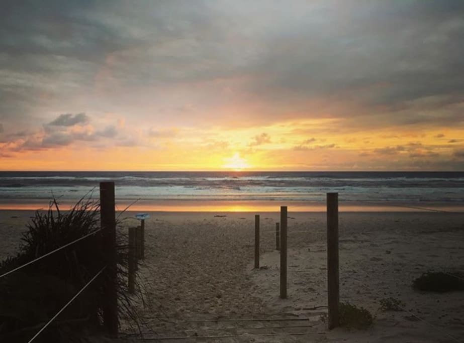South golden beach- 5 min drive away