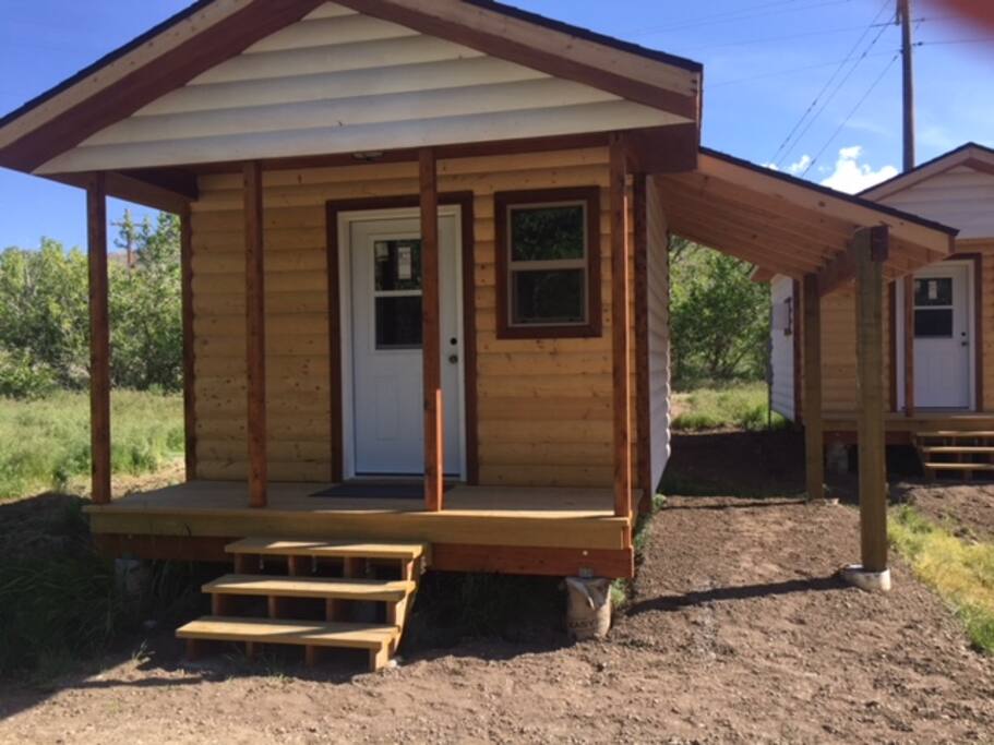 nice porch to sit on and enjoy the scenary