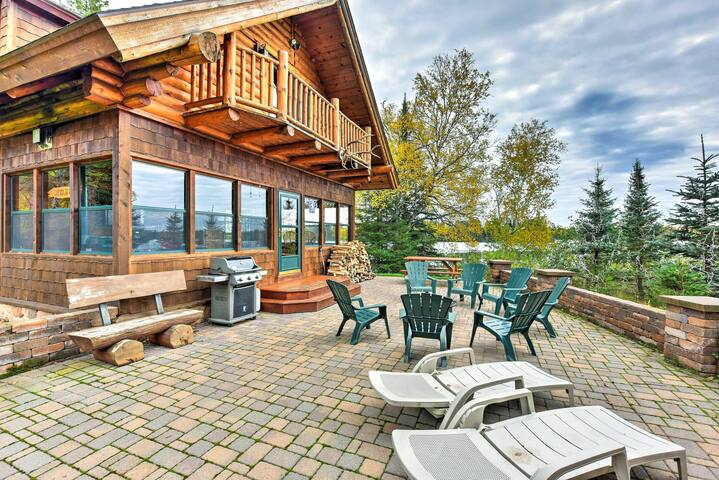 Amazing Duluth 3 Br Lakefront Home W Views Sauna Cabins For