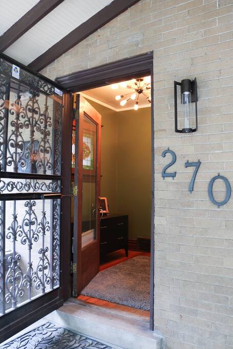 Entry to the foyer
