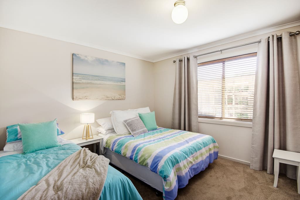 Second bedroom, double and single beds