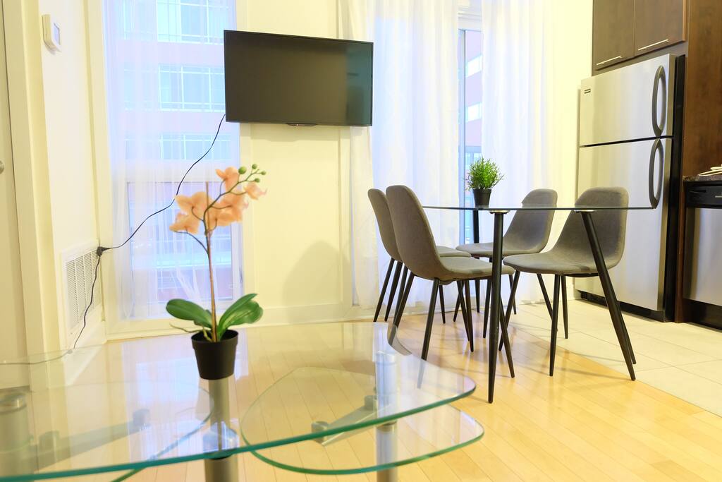 Entertainment area at another angle