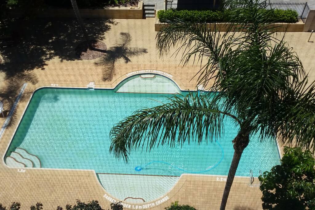 Swimming pool in the complex