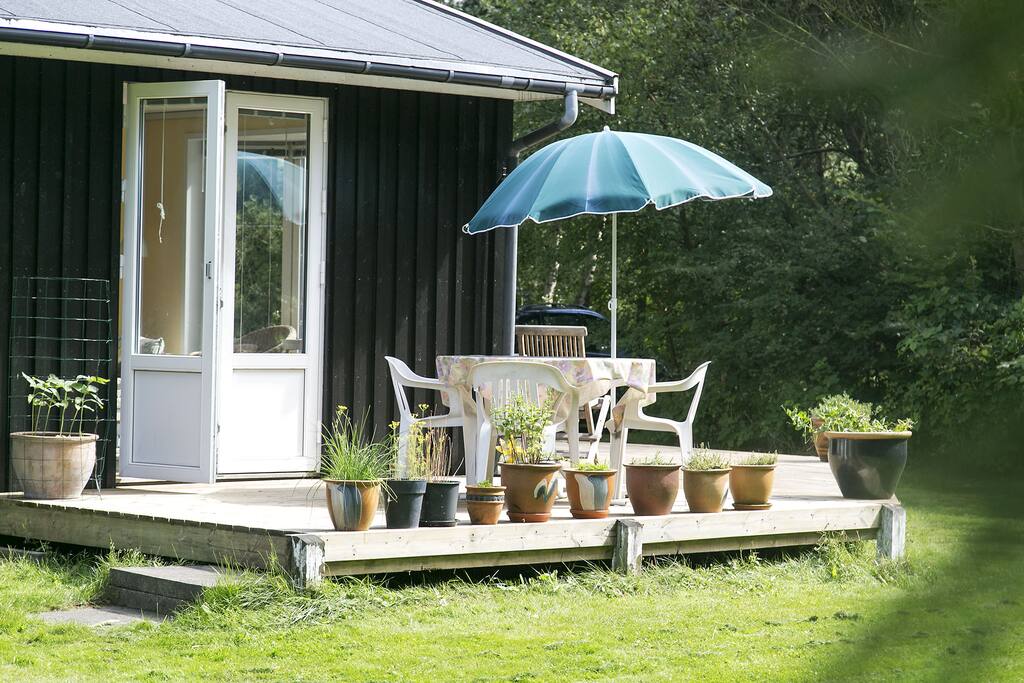 Østvendt terrasse