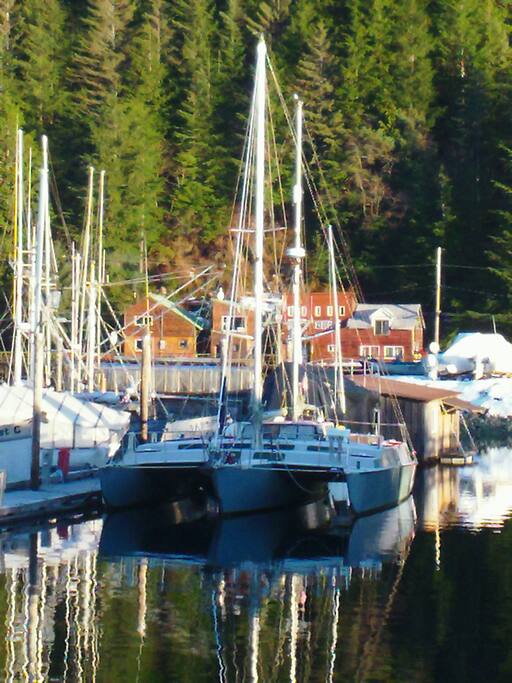 The Trivium docked in Pelican