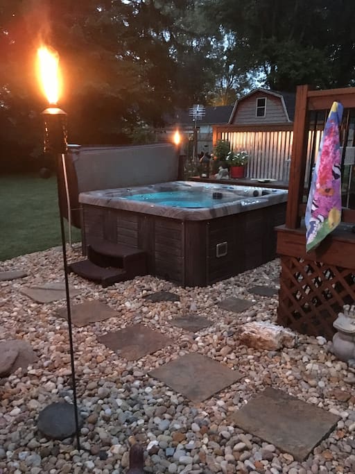 Hot tub!