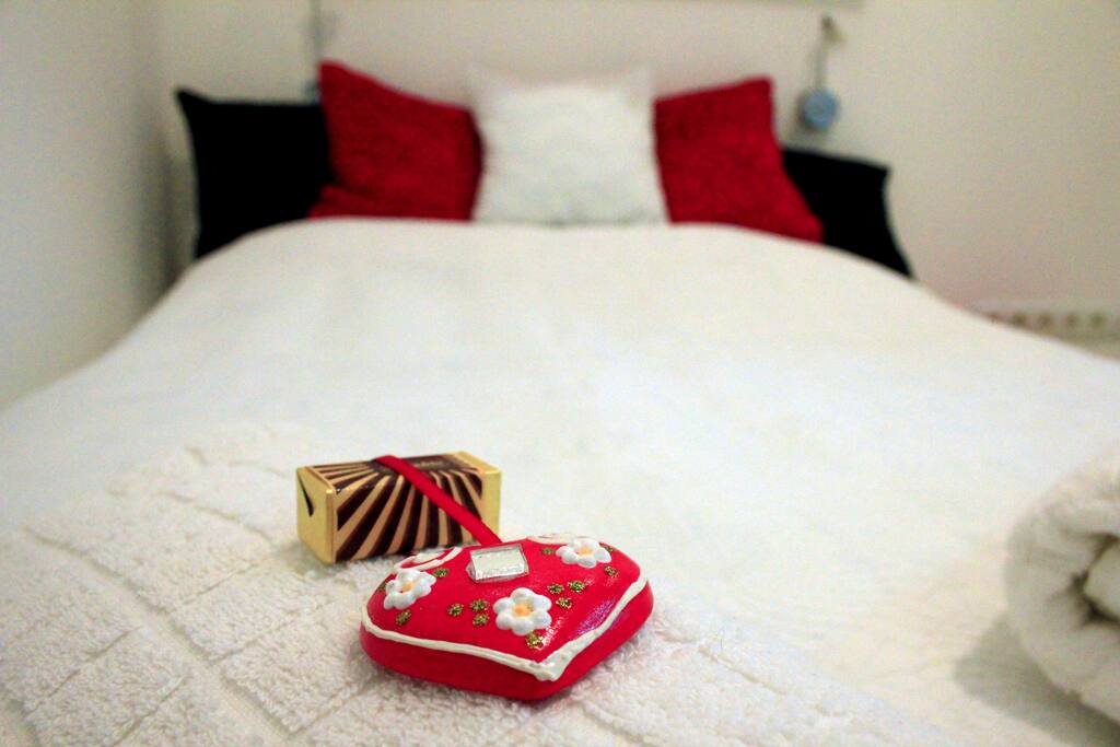 A real bed for two