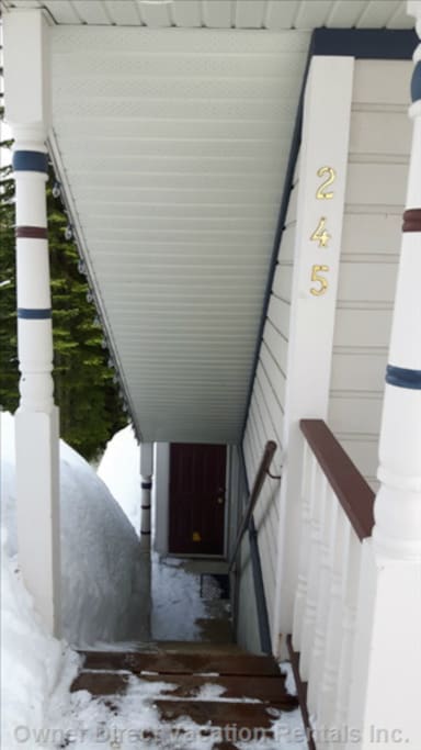 Outside Private Entrance