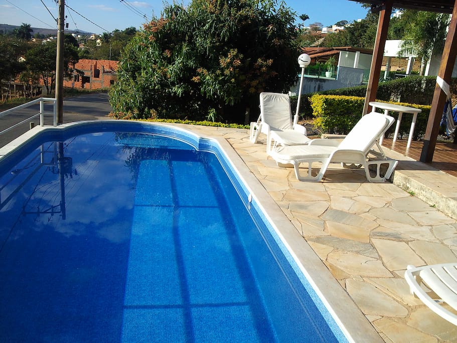 Piscina e deck