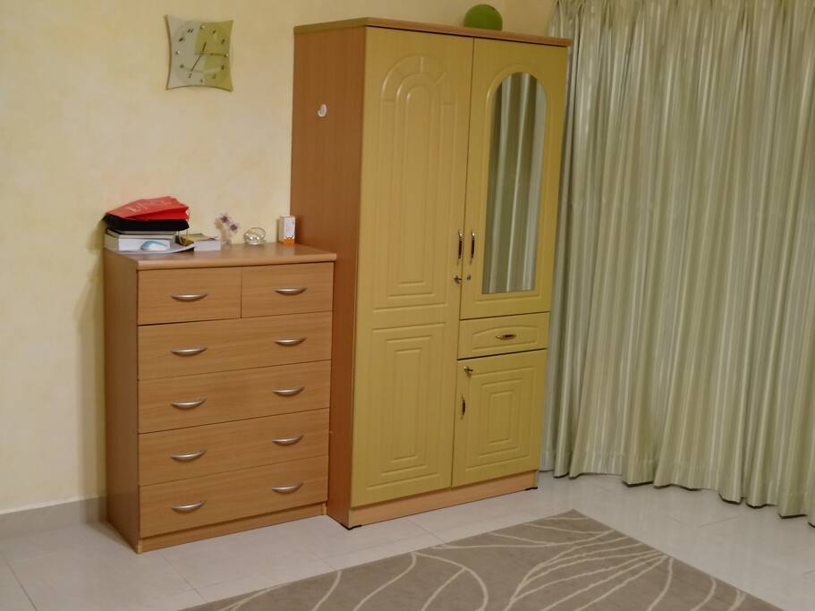 Private Closet and Dresser