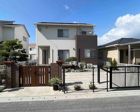 [Shin Yuting] Japanese-style courtyard detached villa, 3-minute walk to seaside bath, 15-minute driv