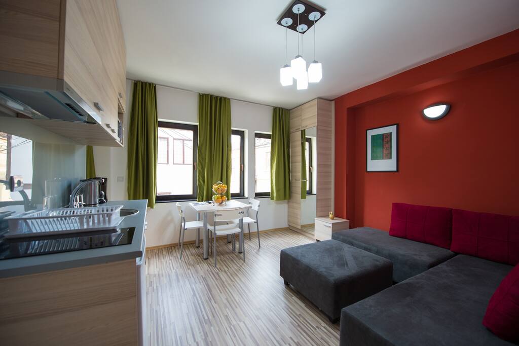 Apartment A1 with kitchenette
