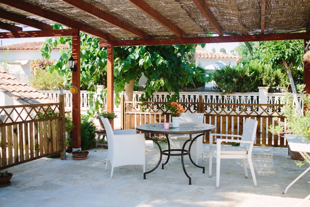 Terraza cubierta