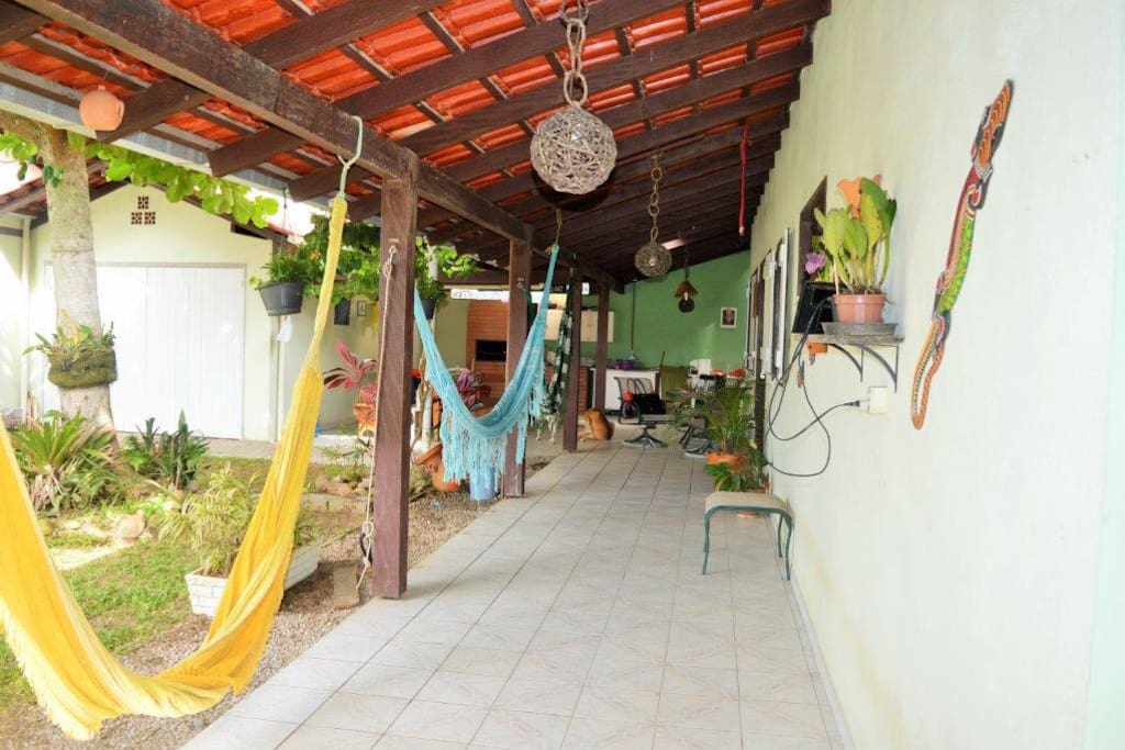 Nice patio to rest in.